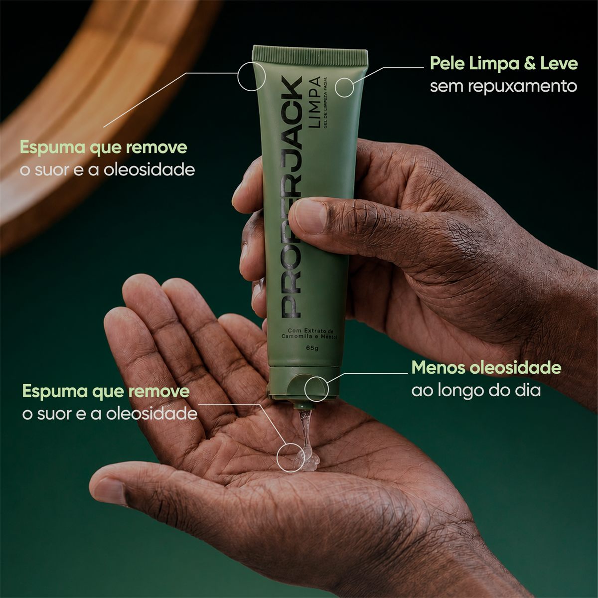 LIMPA - Gel de Limpeza Facial - 65g — foto 3