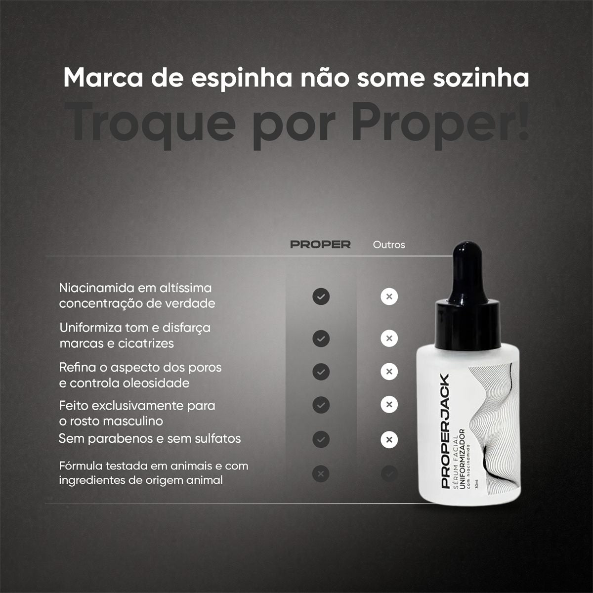 SÉRUM UNIFORMIZADOR - 10% de Niacinamida - 30ml — foto 5