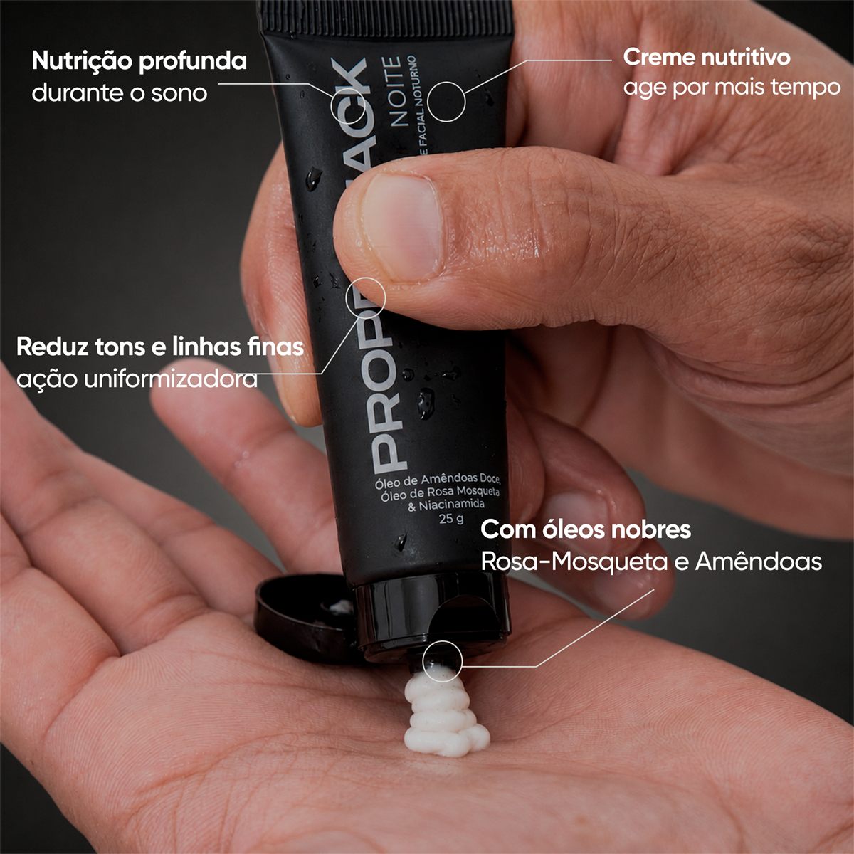 NOITE - Hidratante Noturno - 25g, foto 3